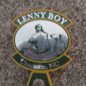 Lenny Boy Brown Ale Brew Beer Liquor Bar Tap Handle